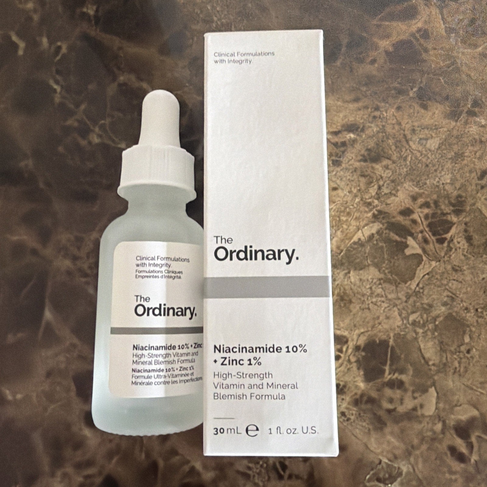 The Ordinary Niacinamide 10% + Zinc 1% Oil Control Serum *30 mL / 1 oz* Full SZ