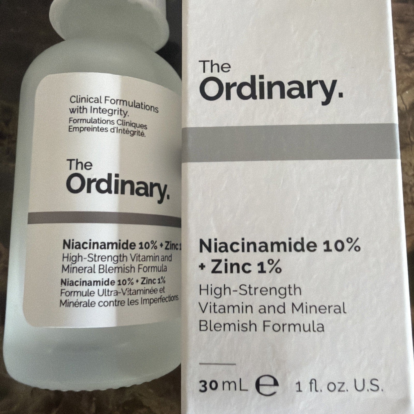 The Ordinary Niacinamide 10% + Zinc 1% Oil Control Serum *30 mL / 1 oz* Full SZ